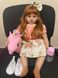 Дитяча Колекційна Лялька Реборн Reborn Дівчинка Злата (Вінілова Лялька) Висота 60 см 365376 фото 6