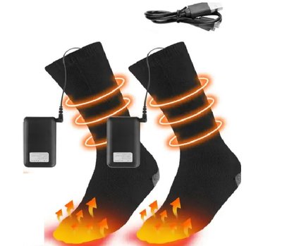 Шкарпетки з підігрівом "Eco-obogrev Base" 2200 mAh, з акумуляторами 2022001 фото