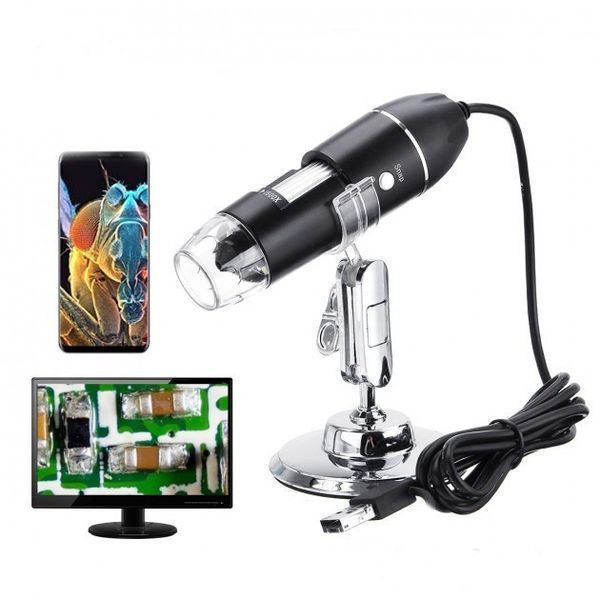 Цифровой USB Микроскоп Bautech для Mac Android Windows 1600X - кратный ZOOM 1284748681 фото