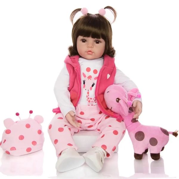 Кукла реборн Карина в костюме с игрушкой 1538770352 фото
