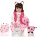 Лялька реборн Карина у костюмі с іграшкою 1538770352 фото 1