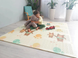 Дитячий килимок для повзання Children GO 180* 150 , двосторонній, з малюнками і текстурним покриттям 1364242531 фото 7