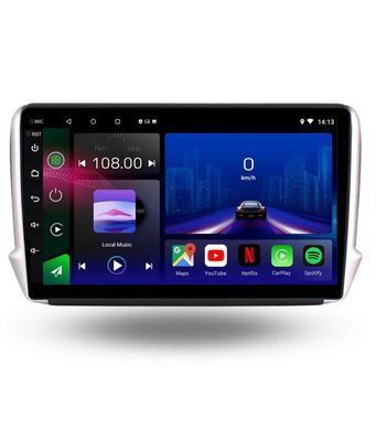 Штатная автомагнитола PEUGEOT 208 2008 | 2012-2019 | ANDROID Nanox 1070 Android 14 с экраном 9 дюймов P208116 фото