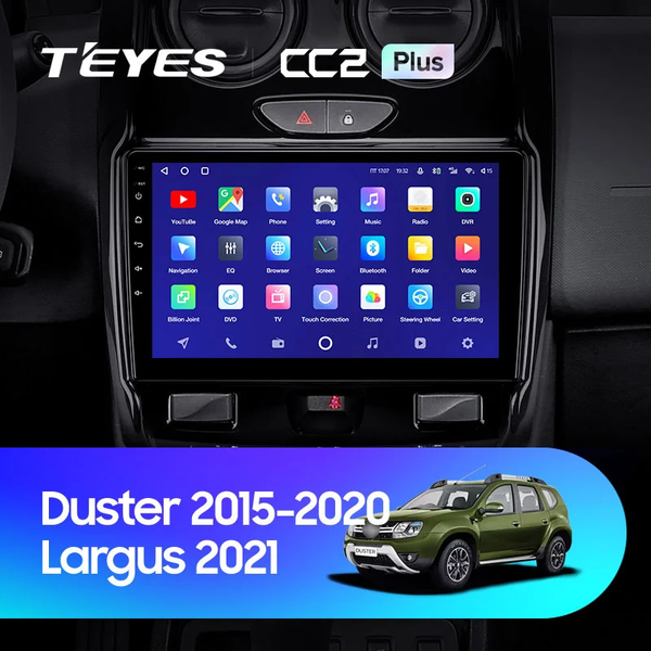 Штатна магнітола Teyes для Renault Duster 2015 - 2020 та LADA Largus Wi-Fi+4G 1574606325 фото