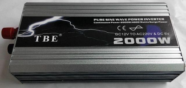 Інвертор перетворювач напруги 12 в - 220 2000W -4000W Pure Sine Wave 4000 TBE чистий синус 1284748401 фото