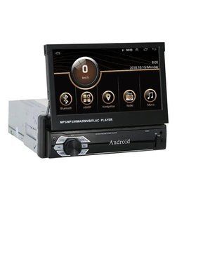 Магнітола 1Din 2/32GB Topway Android 14 WI-FI GPS (Висувний екран) Bluetooth 23247771 фото