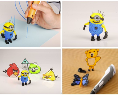 3D/3Д ручка MYRIWELL RP100B LED ЭКРАНОМ + пластик+ подарок 1284747983 фото
