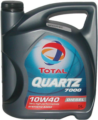 Моторне масло Total Quartz Diesel 7000 10W-40 5л 1364242467 фото