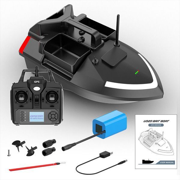 Кораблик для підгодовування риби Flytec V020 GPS (40 точок) Карповий катер 88890 фото