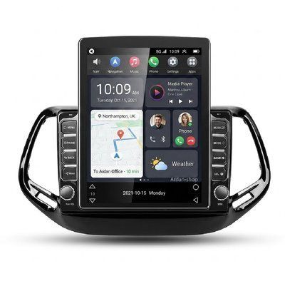 Штатна автомагнітола JEEP COMPASS (2017-2021) Android 15 Tesla style 23241112 фото