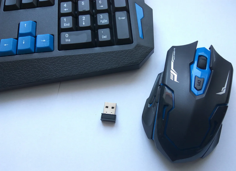Бездротова ігрова клавіатура і миша TRS Game HK-8100 1364242541 фото