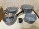 Набор посуды 8 предметов Edenberg с гранитным покрытием 1559025145 фото 6