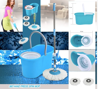 Швабра з Відром Spin MOP 360 1559027547 фото