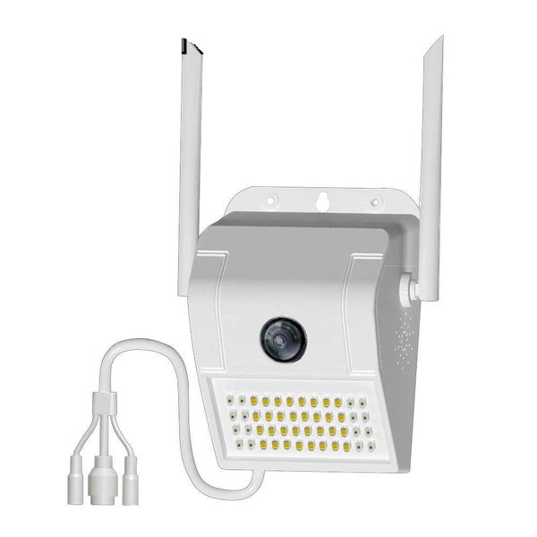 Беспровдная уличная Ip-камера-прожектор 2 в 1 MARSHAL K85 Wi-Fi Hd белая 1284748411 фото