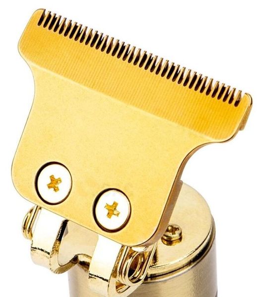 Бездротова машина окантувальна Hair Clipper  для стрижки волосся вусів і бороди, акумуляторний портативний триммер бритва 67681111 фото