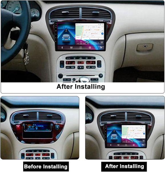 Штатная автомагнитола Peugeot 607 2004 - 2010 Carplay Nanox 1074с экраном 9 дюймов Р607116 фото