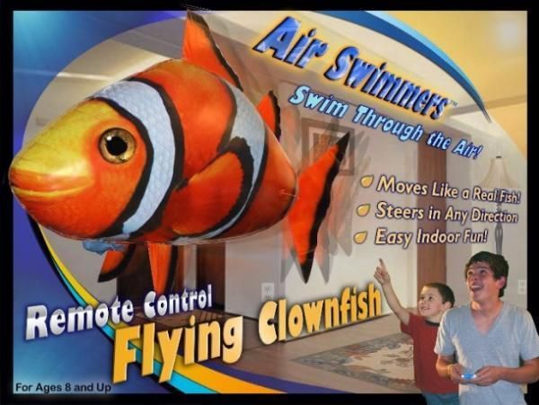 Летающая рыба Air Swimmers,рыба Акула - летающие игрушки 1284748384 фото