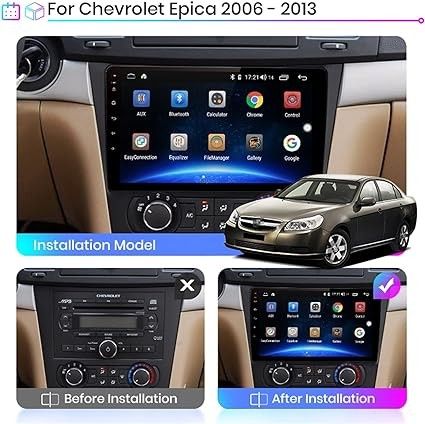 Штатная магнитола Chevrolet Epica 2006-2013  Android 14 с экраном 9 дюймов 613116 фото