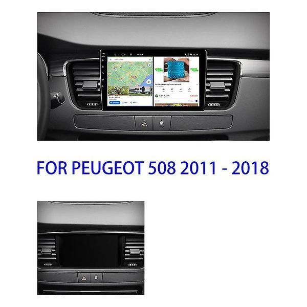 Штатная автомагнитола Peugeot 508 2011 - 2018  Carplay Nanox 1075 Android 14 с экраном 9 дюймов Р508116 фото