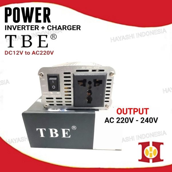 Інвертор - автоматичний TBE TESLA на 2000 Ватт 12v на 220v із зарядним пристроєм 1617721147 фото
