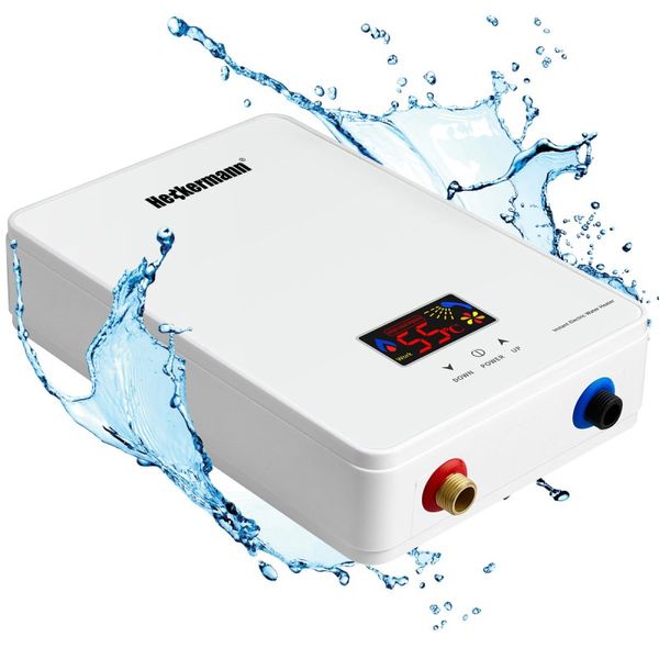 Электрический проточный водонагреватель 6000 Вт Heckermann SL-X1 Белый SL-X1  фото