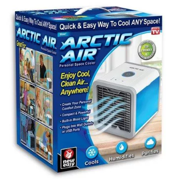 Міні вентилятор портативний з влаштовуючим Artic Air 1645830236 фото