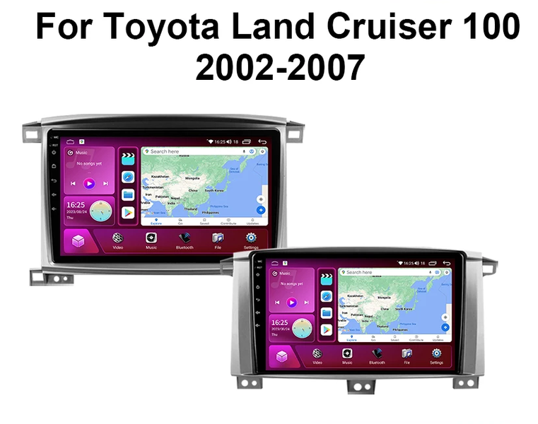 Штатна магнітола Marshal для Toyota Land Cruiser 100 2003-2008 Android  1364242502 фото