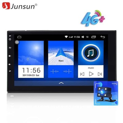 Junsun 7 "2 din Android автомобільний радіоплеєр 4G LTE SIM мережа 2G ram 32 GB rom gps Wifi 556443 фото