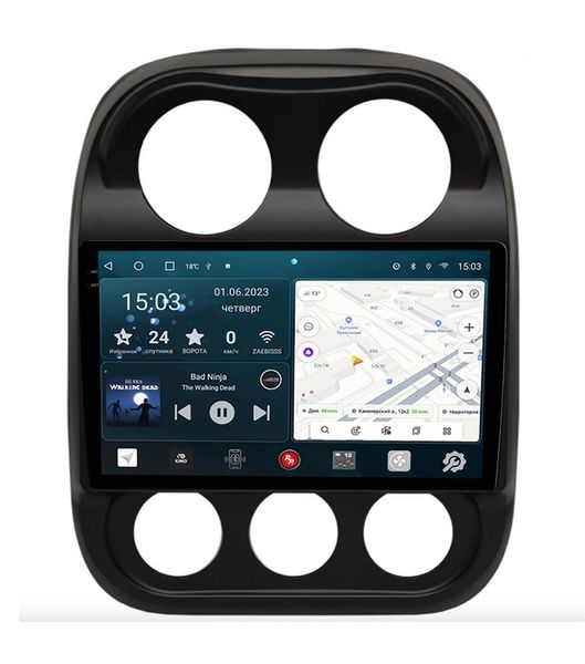 Штатная автомагнитола Jeep Compass 2011-2016 на Android Android 14 с экраном 9 дюймов jc1116232 фото