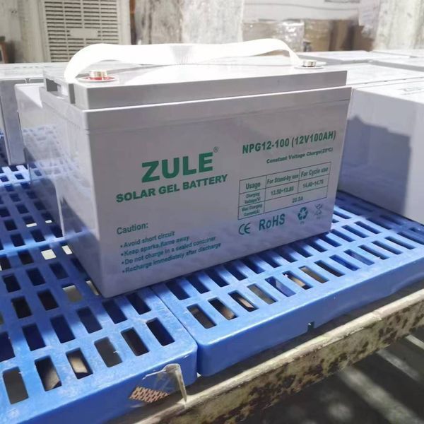 Гелевий акумулятор ZULE NPG12-100 (12V 100Ah) глубокого циклу  NPG12-100 фото