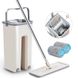 Швабра ледащо Supretto Scratch Cleaning Mop з великим відром і автоматичним віджимом, Spin Mop 360 435464 фото 1