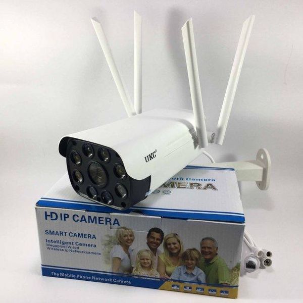 Уличная Wi-Fi камера видеонаблюдения UKC CAD CAD 23D 2 Mp IP 4 антенны 1419469737 фото