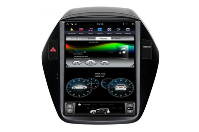 Штатна автомагнітола Topway для Hyundai IX35 2010-2015 Tesla style 10.4" Android 5889 фото