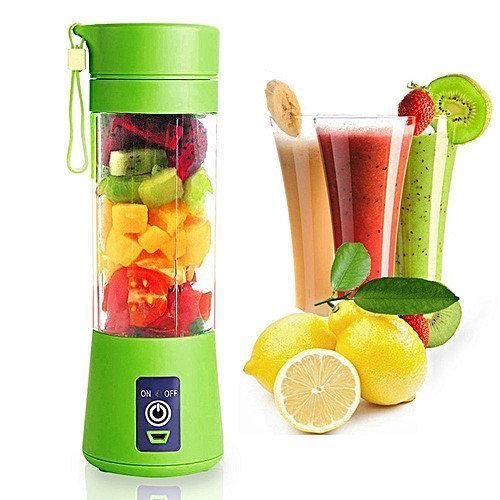 Фитнес блендер - шейкер Smart Juice Cup Fruits USB для коктейлей и смузи | пищевой экстрактор 1284748264 фото