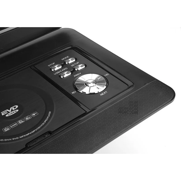 Портативний DVD програвач 20 дюймів c DVB T2 OPERA NS-1580 T2, з акумулятором, Чорний 1284748739 фото