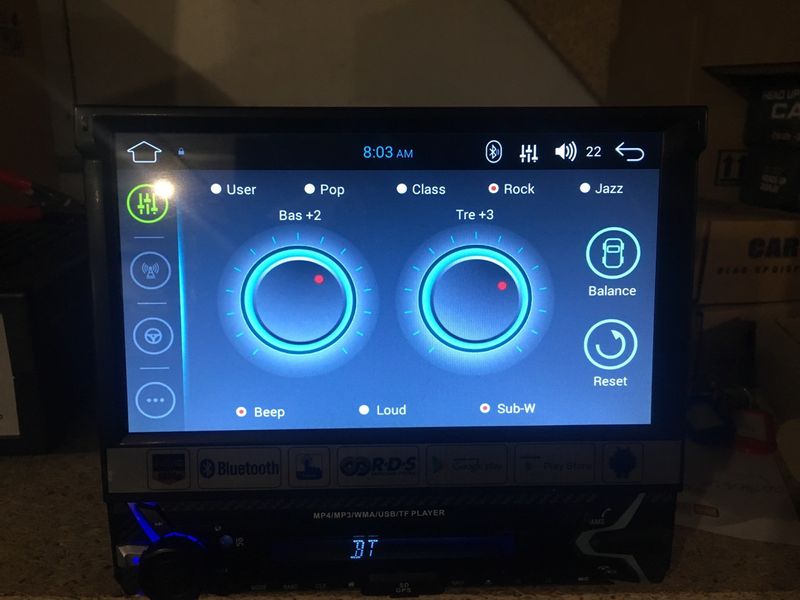 Магнітола 1Din Pioneer 9505 Android 8.1 WI-FI GPS (Висувний екран) Bluetooth 1284748165 фото