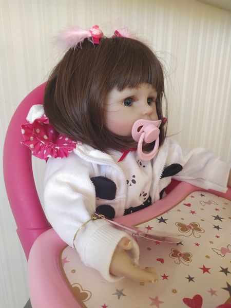 Кукла реборн 50 см полностью виниловая девочка Любава 1537051539 фото