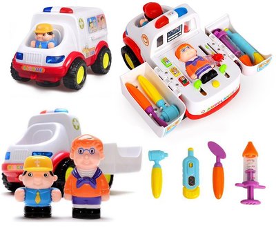 Розвиваюча іграшка Hola Машина швидкої допомоги 1284748585 фото