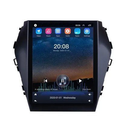Штатна магнітола Topway для Tesla style Hyundai Santa Fe 2013-2018 Android GPS 78945232 фото