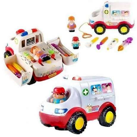 Розвиваюча іграшка Hola Машина швидкої допомоги 1284748585 фото