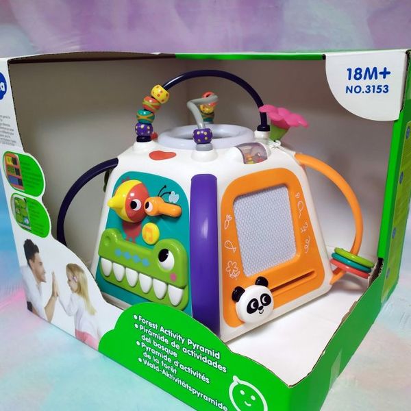 Развивающая игрушка Hola Toys Куб логика 26585465 фото